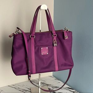 Henri Bendel Women’s purple Large two ways Handbag